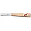 Robert Herder Molenmes – Oogstmes – Carbonstaal – Ronde Punt – Lemmet 60 mm – Heft Beukenhout