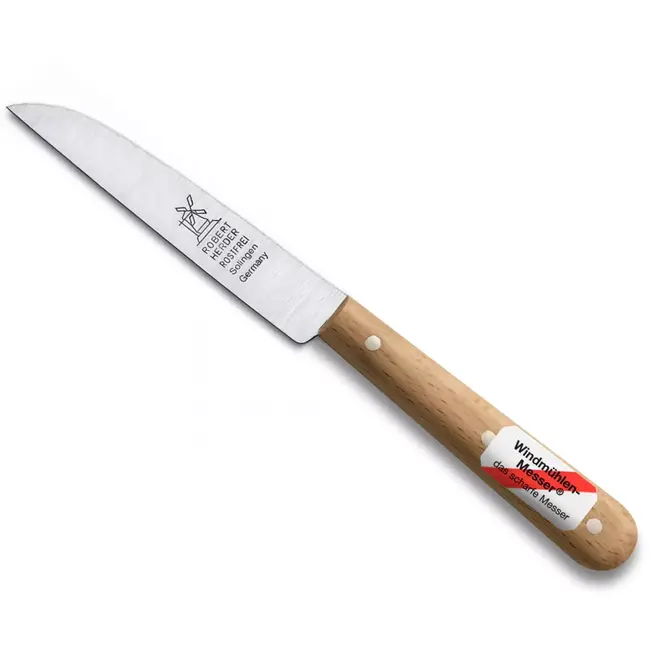 Robert Herder Molenmes – Aardappelmesje – Klassiker – RVS – Recht – Lemmet 85 mm – Heft Beukenhout