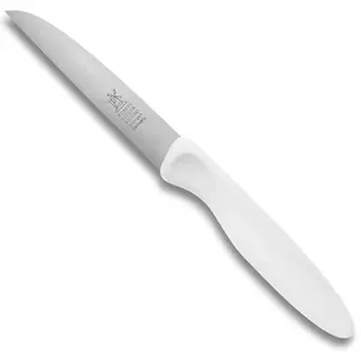 Robert Herder Molenmes – Schilmesje – Klassiker 1972 – RVS – Recht – Lemmet 85 mm – Kunststof Heft – Wit