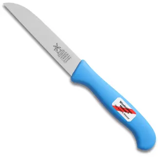 Robert Herder Molenmes – Klassieker – Groot Groentemes – Carbonstaal – Lemmet 104 mm – Kunststof Heft – Blauw