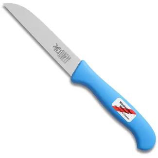 Robert Herder Molenmes – Klassieker – Groot Groentemes – RVS – Lemmet 104 mm – Kunststof Heft – Blauw