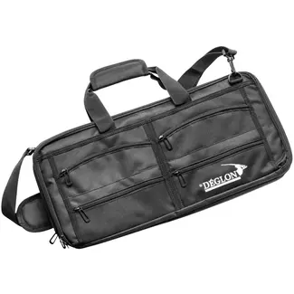 Déglon Opbergtas met 18 vakken – semi-rigide – zwart – professioneel gebruik