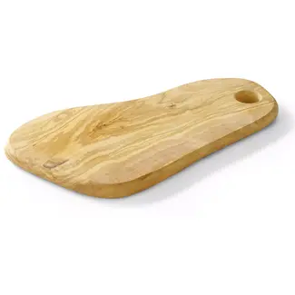 HENDI Serveerplank olijfhout – organische vorm – groot gat – 350x210x18 mm