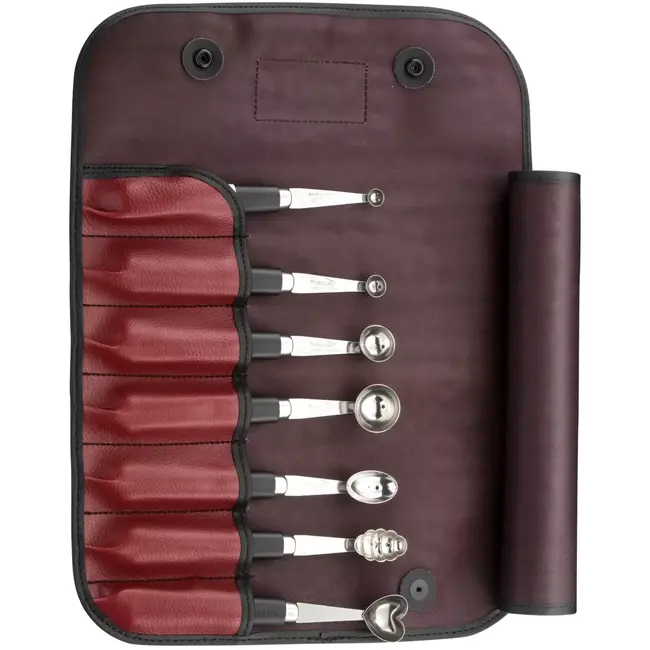 Déglon 7-delige culinaire gereedschapsset – veelzijdig en vaatwasserbestendig – zwart – 29x15 cm