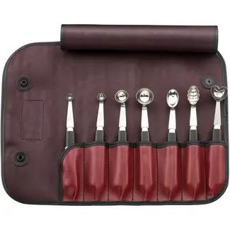 Déglon 7-delige culinaire gereedschapsset – veelzijdig en vaatwasserbestendig – zwart – 29x15 cm