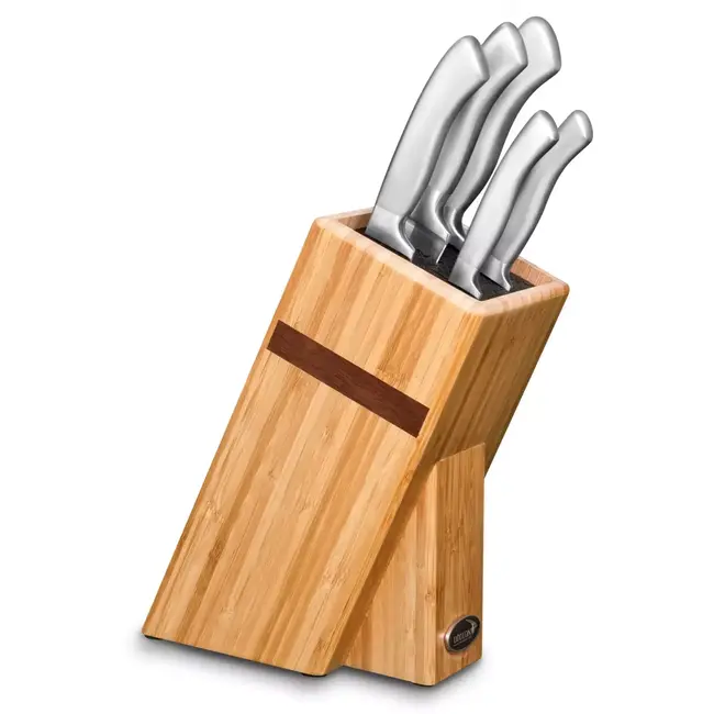 Déglon Professionele messenset – bamboe blok – 5-delig – veelzijdig design