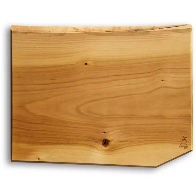 Robert Herder Windmühlenmesser Vrijvorm Snijplank – Kersenhout – 27x20 cm – Uniek en Natuurlijk