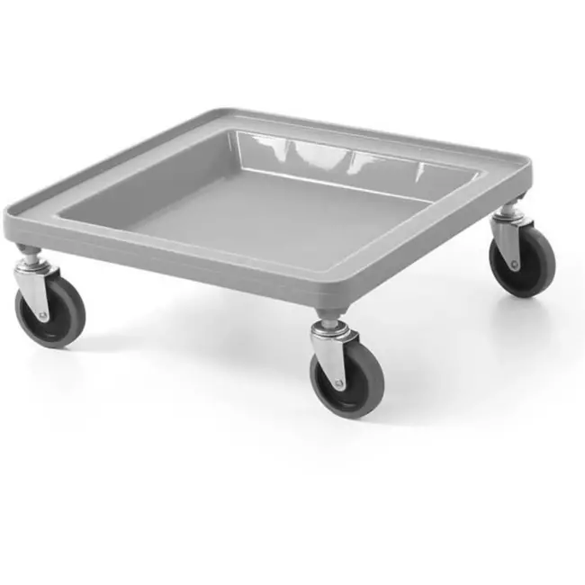 AmerBox Onderstel voor universele rekken van 500×500 mm, Lichtgrijs, 500x500x(H)180mm Onderstel voor universele rekken van 500×500 mm