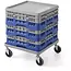 AmerBox Onderstel voor universele rekken van 500×500 mm, Lichtgrijs, 500x500x(H)180mm Onderstel voor universele rekken van 500×500 mm