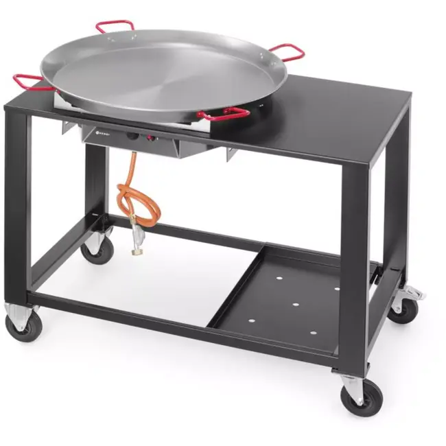 HENDI Fiesta XL - Gasbarbecue - Paella & Showcooking - Ø 800 mm - Mobiel & Veilig