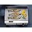 HENDI Bakplaat geribbeld, Budget Line, 220-240V/3000W, 550x430x(H)240mm Bakplaat geribbeld