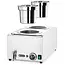 HENDI Set: Bain-marie  Ranger + 2x bak 4L met deksel, 8L, 220-240V/1000W, 604x332x(H)315mm Set: Bain-marie HENDI Ranger + 2x bak 4L met deksel