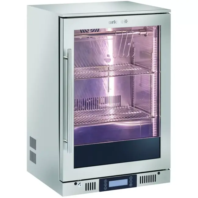 Arktic Onderbouw dry aging kast, 138L, 230V/350W, 600x545x(H)900mm Onderbouw dry aging kast