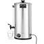 HENDI Warme drankenketel - rvs - enkelwandig - 20 liter - warmhouden en koken - 41,5x38,2x48 cm - zilver - voor gluhwein en thee