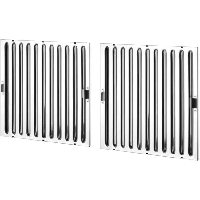 HENDI Afzuigkap wandmodel rvs 18/0 120,5x100x45 cm zonder verlichting zilverkleurig horeca