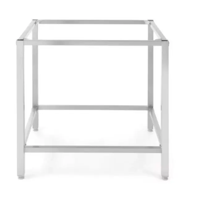HENDI Ovenonderstel - roestvast staal - 100 x 84,4 x 86 cm - zilverkleurig - grootkeuken