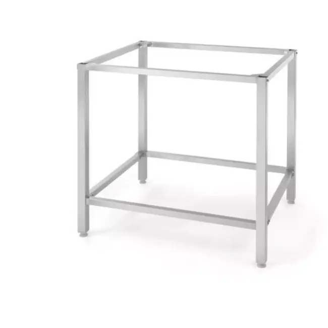 HENDI Ovenonderstel - roestvast staal - 100 x 84,4 x 86 cm - zilverkleurig - grootkeuken