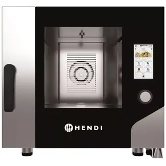 HENDI Convectiestoomoven, Touch, elektrisch, Millennial Touch Screen, 730x784x(H)700mm Convectiestoomoven, Touch, elektrisch