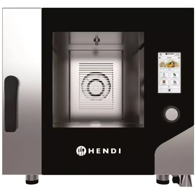 HENDI Convectiestoomoven, Touch, elektrisch, Millennial Touch Screen, 730x784x(H)700mm Convectiestoomoven, Touch, elektrisch