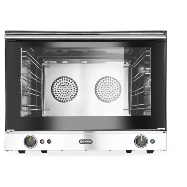 HENDI Convectieoven met bevochtiging H100S, GN 1/1, 230V/3500W, 699x608x(H)550mm Convectieoven met bevochtiging H100S