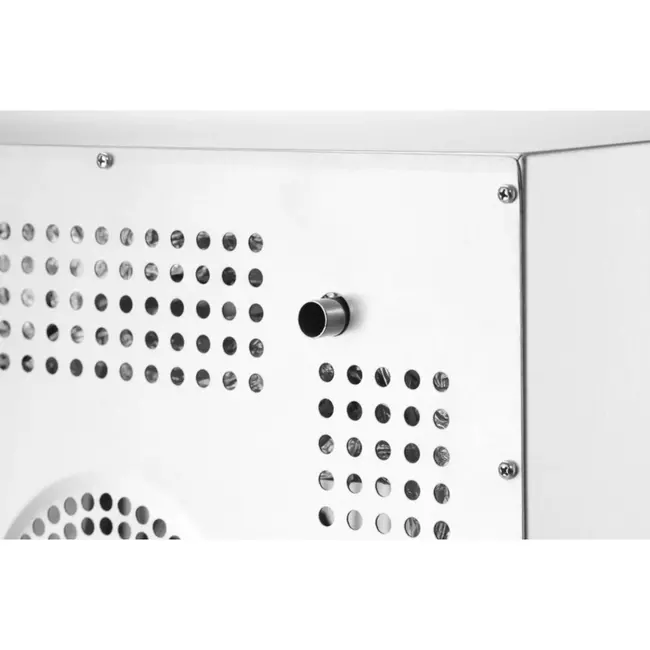 HENDI Convectieoven met directe bevochtiging - roestvast staal - 69,9x60,8x55 cm - zilverkleurig - voor GN 1/1 horeca