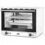 HENDI Convectieoven - rvs - stoominjectie en 4x GN 1/1 - 69,9x60,8x55 cm - zilver - horecakeuken