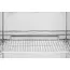 HENDI enkeldeurs koelkast - rvs - 410 liter - 600x740x1950 mm - zilver - geforceerde luchtkoeling en automatisch ontdooien - op wielen - horeca - GN 1/1 schappen