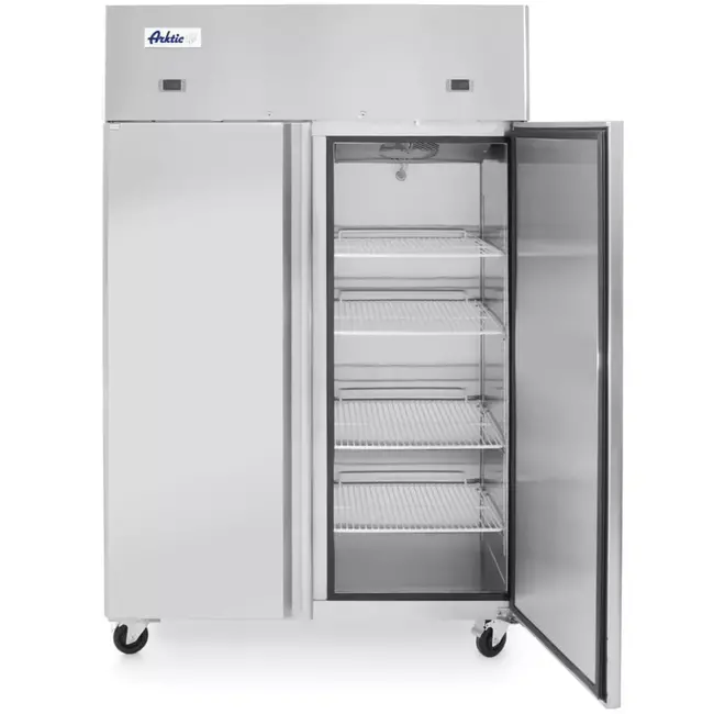HENDI Koelkast en vriezer 420 liter, Profi Line, 230V/870W, 1200x740x(H)1950mm Koelkast en vriezer 420 liter