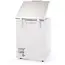 HENDI vrieskist 93 liter - aluminium en staal - zelfsluitend deksel, handmatig ontdooien - 574x608x(h)845 mm - zilvergrijs - horeca