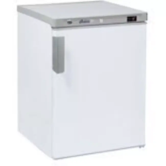 HENDI Koelkast tafelmodel - gelakt staal - ventilatorgekoeld - 589x655x838 mm - wit - horeca