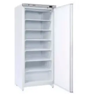 HENDI Vrieskast - staal - ventilatorgekoeld, digitale regeling - 77,5x71x190 cm - wit - horeca