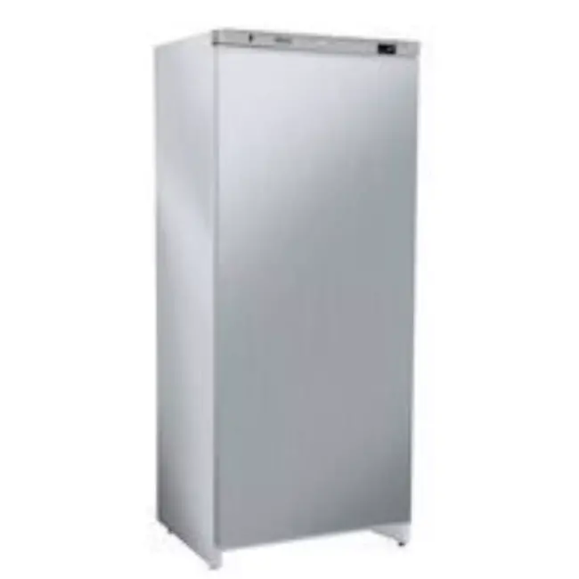 HENDI Vrieskast - roestvast staal - 77,5x71x190 cm - digitale thermostaat, zelfsluitende deur - zilvergrijs - voor horeca