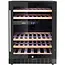 Arktic Wijnklimaatkast 2 zones, 46 flessen - 570x595x820 mm - zwart - staal en veiligheidsglas - inbouw en vrijstaand