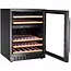 Arktic Wijnklimaatkast 2 zones, 46 flessen - 570x595x820 mm - zwart - staal en veiligheidsglas - inbouw en vrijstaand