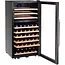 Arktic Wijnklimaatkast 2 temperatuurzones - staal met gehard glas - 569x595x1215 mm - zwart - 230 liter, 91 flessen - inbouw of vrijstaand
