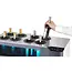 Arktic Wijnkoeler tafelmodel, met 2 temperatuurzones "Cellar", Zwart, 220-240V/60W, 800x350x(H)293mm Wijnkoeler tafelmodel, met 2 temperatuurzones "Cellar"