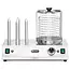 HENDI Worst en hotdogbroodjes warmer, 220-240V/550W, 500x310x(H)395mm Worst en hotdogbroodjes warmer