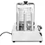 HENDI Worst en hotdogbroodjes warmer, 220-240V/550W, 500x310x(H)395mm Worst en hotdogbroodjes warmer