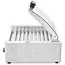 HENDI Worstrolgrill – 2 zones met energiebesparend deksel, 220-240V/980W, 566x527x(H)259mm Worstrolgrill – 2 zones met energiebesparend deksel