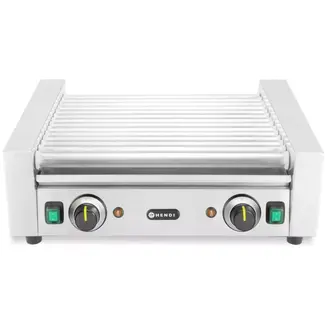 HENDI Worstrolgrill - 2 zones, 230V/1230W, 566x640x(H)192mm Worstrolgrill - 2 zones
