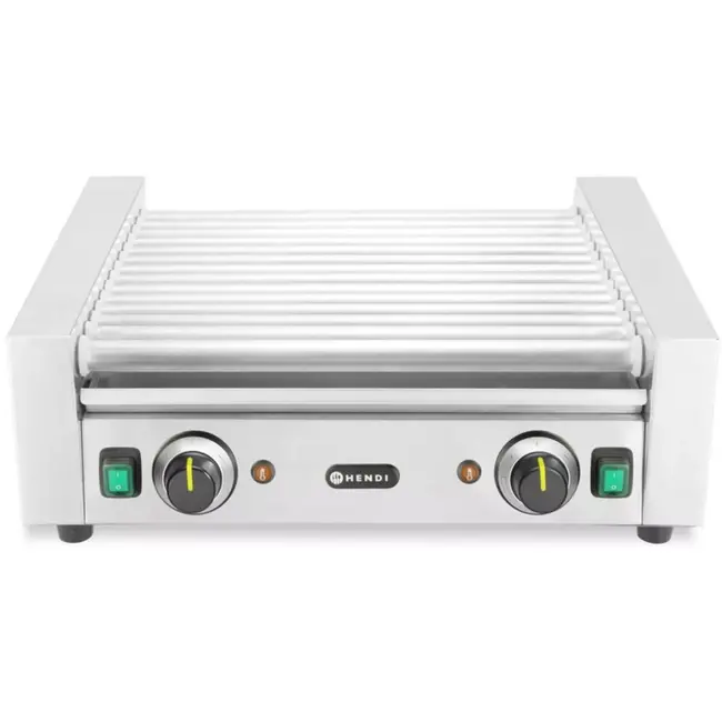 HENDI Worstrolgrill - 2 zones, 230V/1230W, 566x640x(H)192mm Worstrolgrill - 2 zones