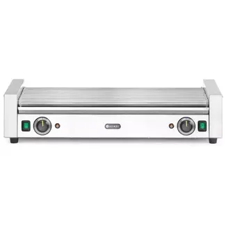 HENDI Worstrolgrill XL - 2 zones, Zilver, 220-240V/2000W, 732x590x(H)168mm Worstrolgrill XL - 2 zones