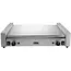HENDI Worstrolgrill XL - 2 zones, Zilver, 220-240V/2000W, 732x590x(H)168mm Worstrolgrill XL - 2 zones