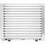 HENDI Worstrolgrill XL - 2 zones, Zilver, 220-240V/2000W, 732x590x(H)168mm Worstrolgrill XL - 2 zones