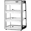 HENDI Opzet warmhoudvitrine, Zwart, 220-240V/500W, 472x447x(H)775mm Opzet warmhoudvitrine