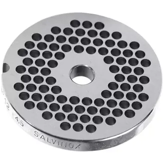 HENDI Vleesmolen maalschijf - rvs - 82 mm - gatdiameter 4,5 mm - zilverkleurig - fijn malen