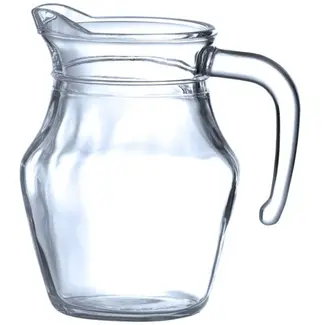 HENDI Glazen kan, 0,5L, ⌀77x(H)141mm Glazen kan