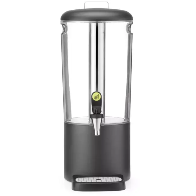 HENDI Sapdispenser 8 liter - ABS en rvs - koelbuis - 31,8x21,6x53,2 cm - zwart - buffet