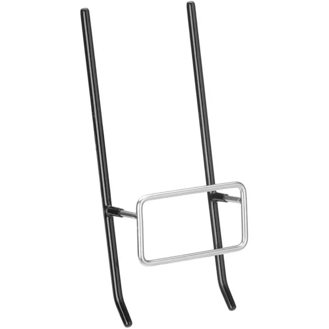 HENDI Dekselhouder - RVS - antislip - 22,4x5,2x10,5 cm - zilverkleurig - 2 stuks - voor pannen