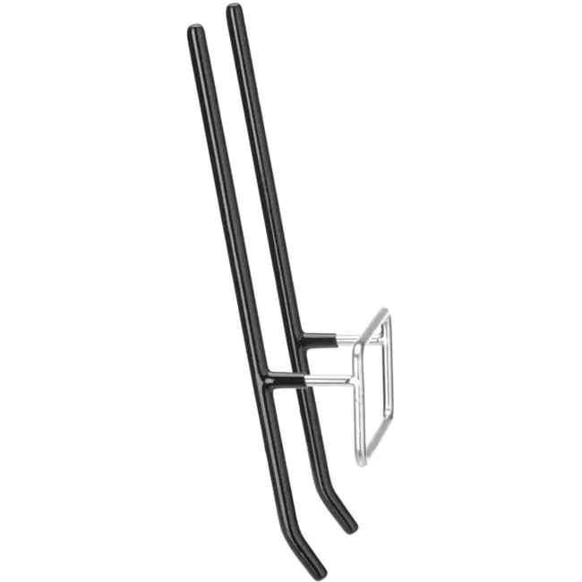 HENDI Dekselhouder - RVS - antislip - 22,4x5,2x10,5 cm - zilverkleurig - 2 stuks - voor pannen